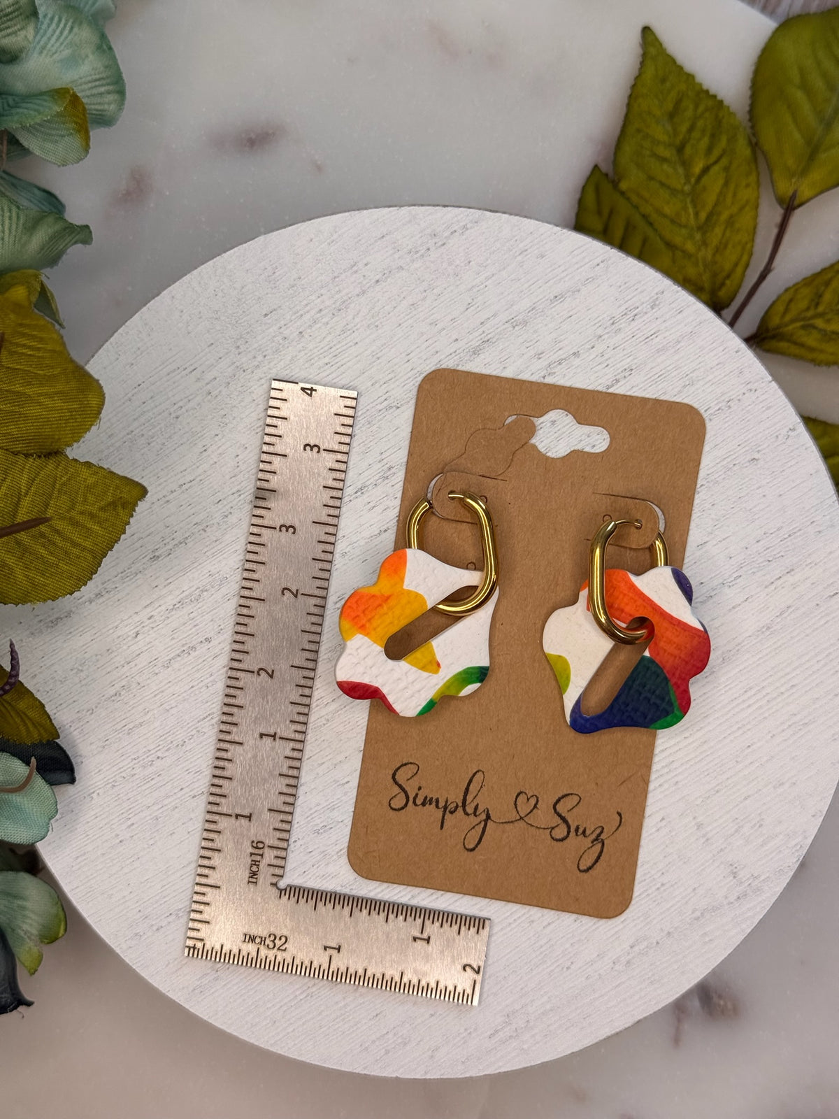 Color Pop Hoops — Gold