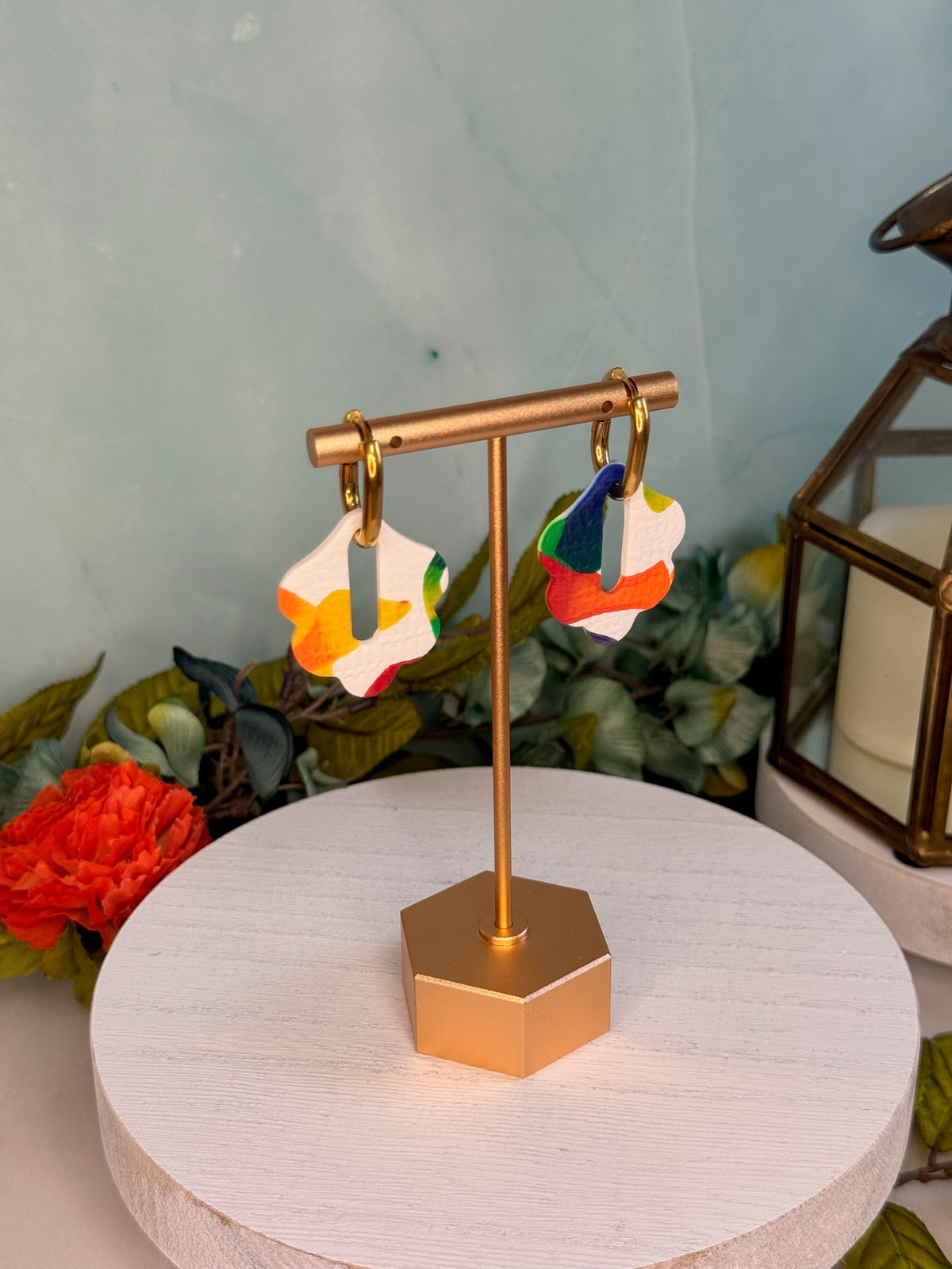 Color Pop Hoops — Gold