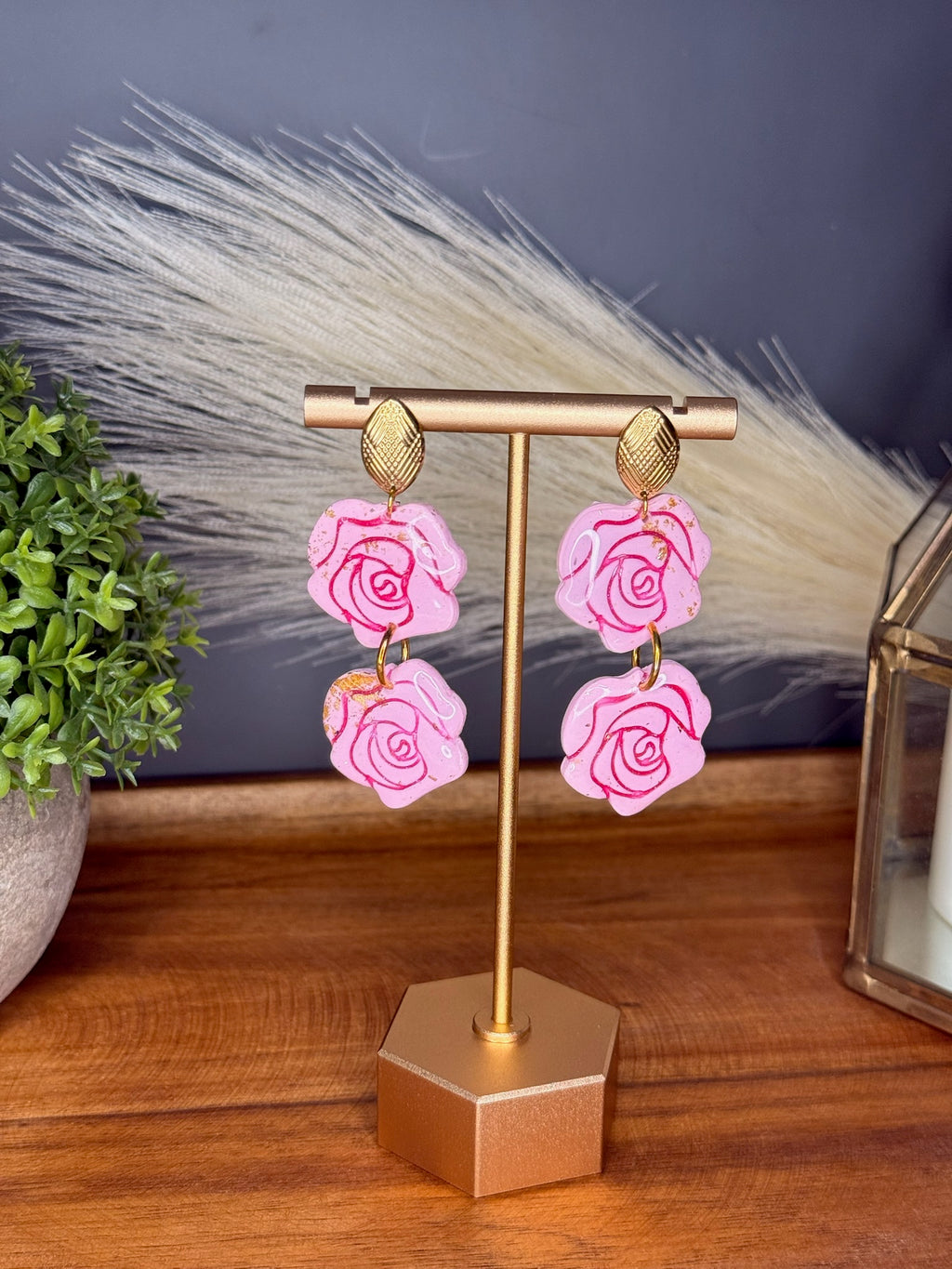 Gilded Rose Tiered Dangles