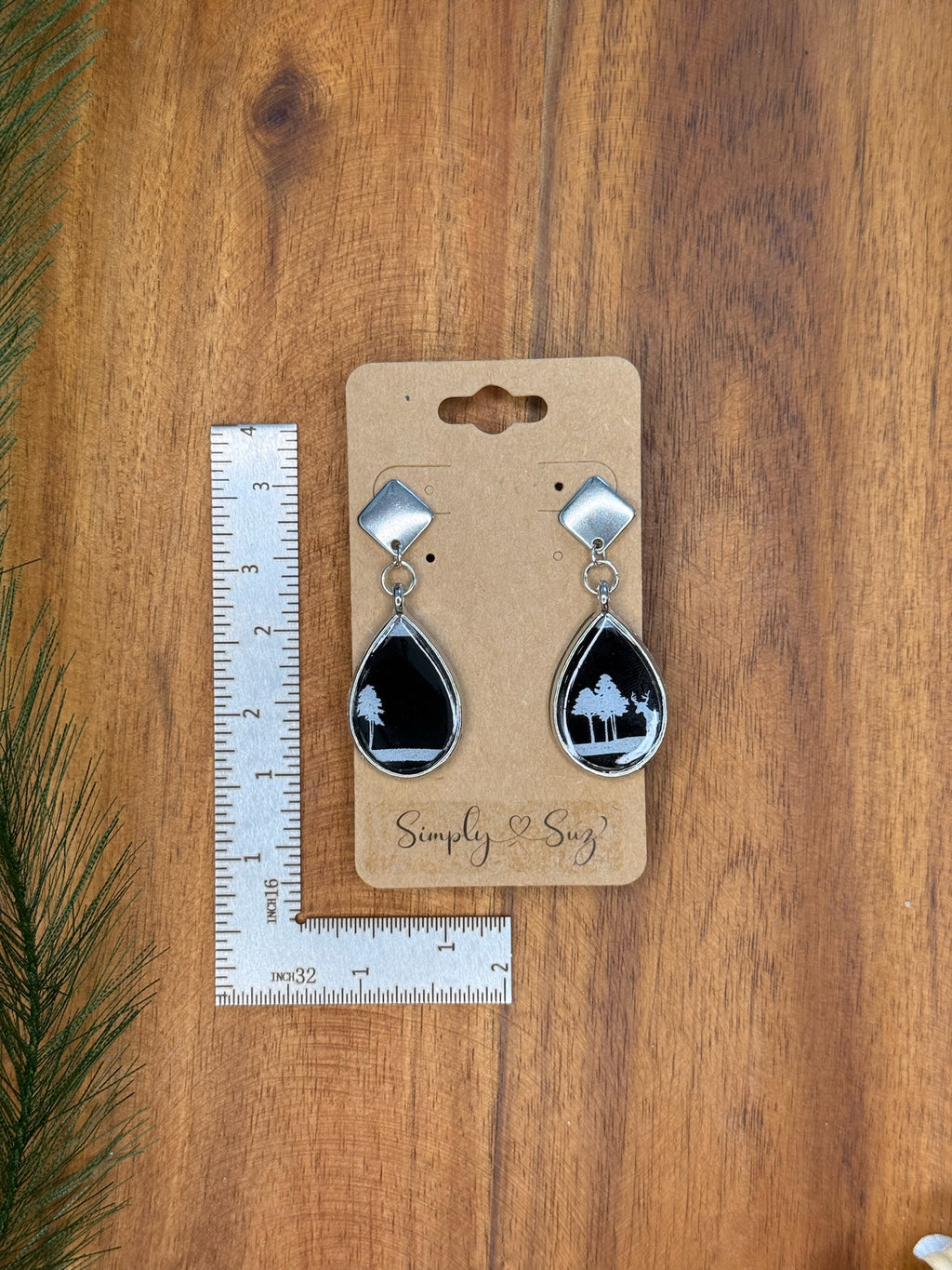 Silhouette Pines Teardrops