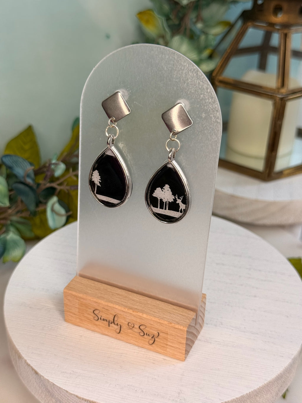 Silhouette Pines Teardrops