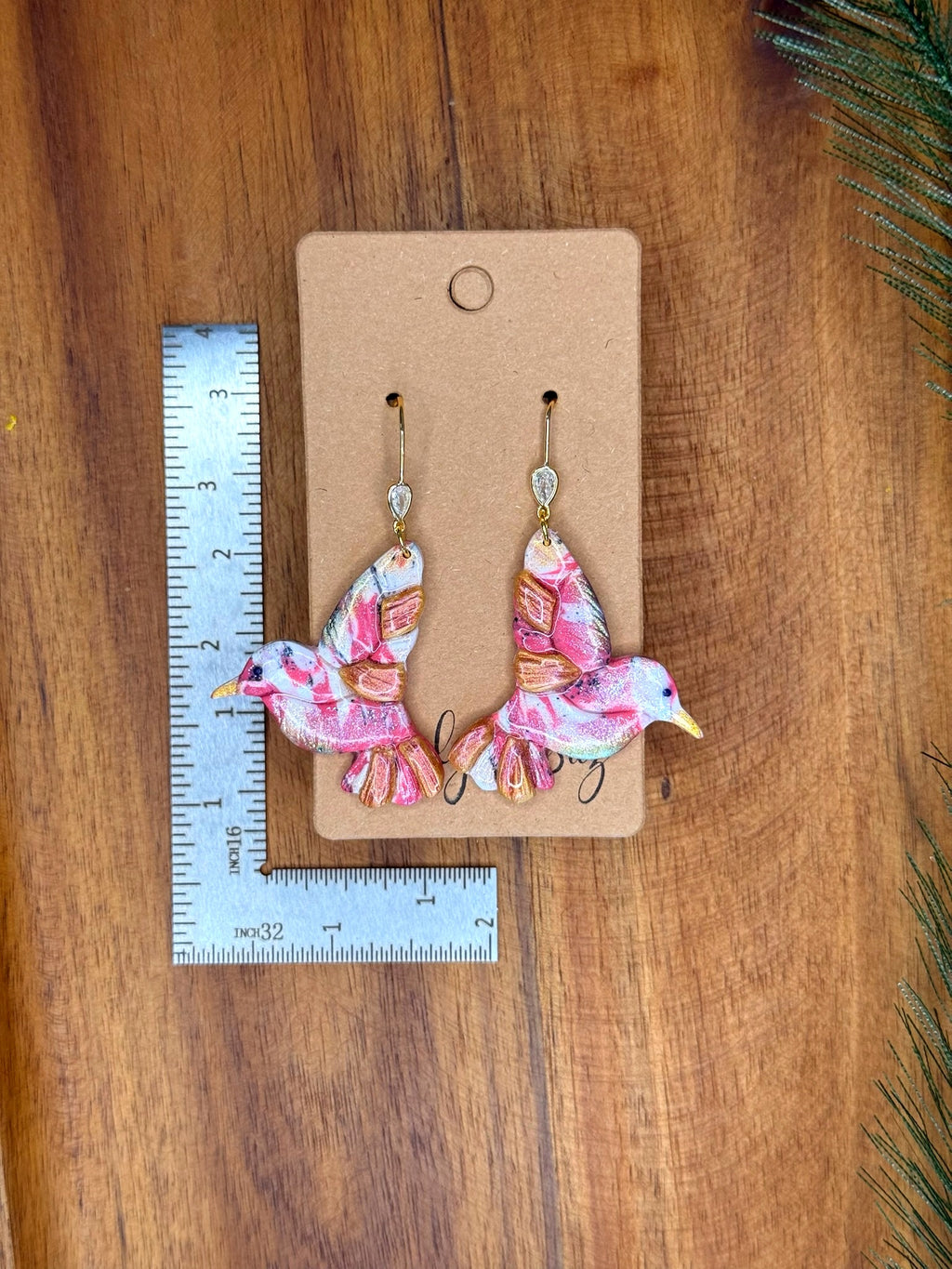 Sunset Hummingbird Dangles