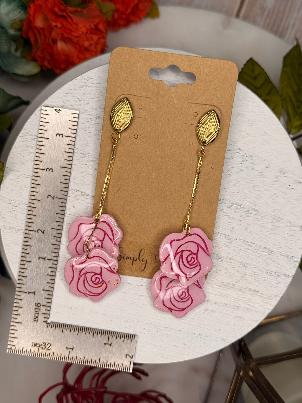 Gilded Rose Chain Swings