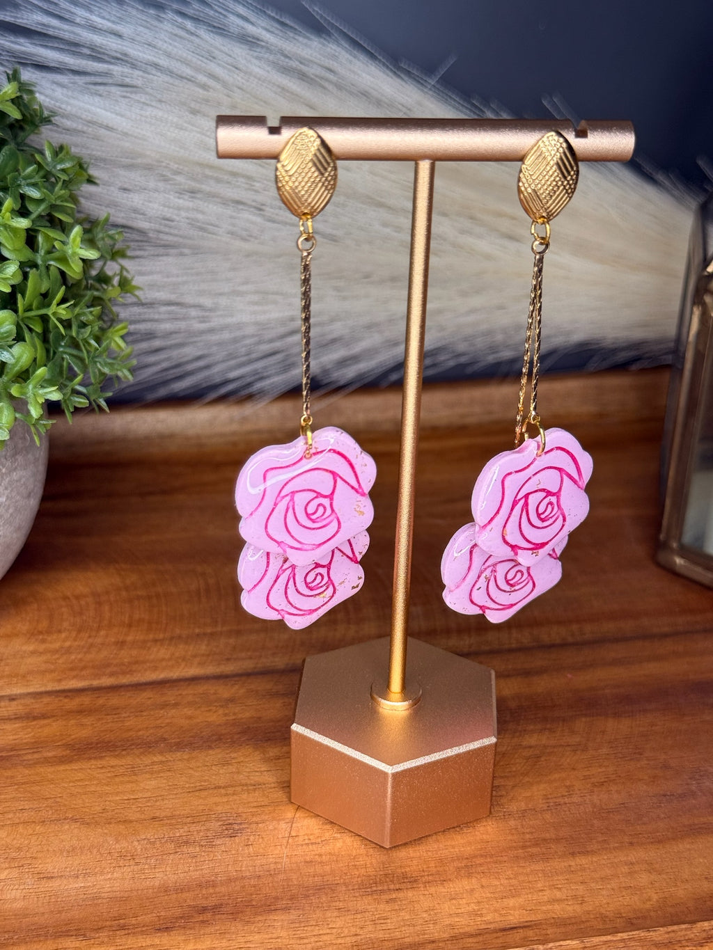Gilded Rose Chain Swings