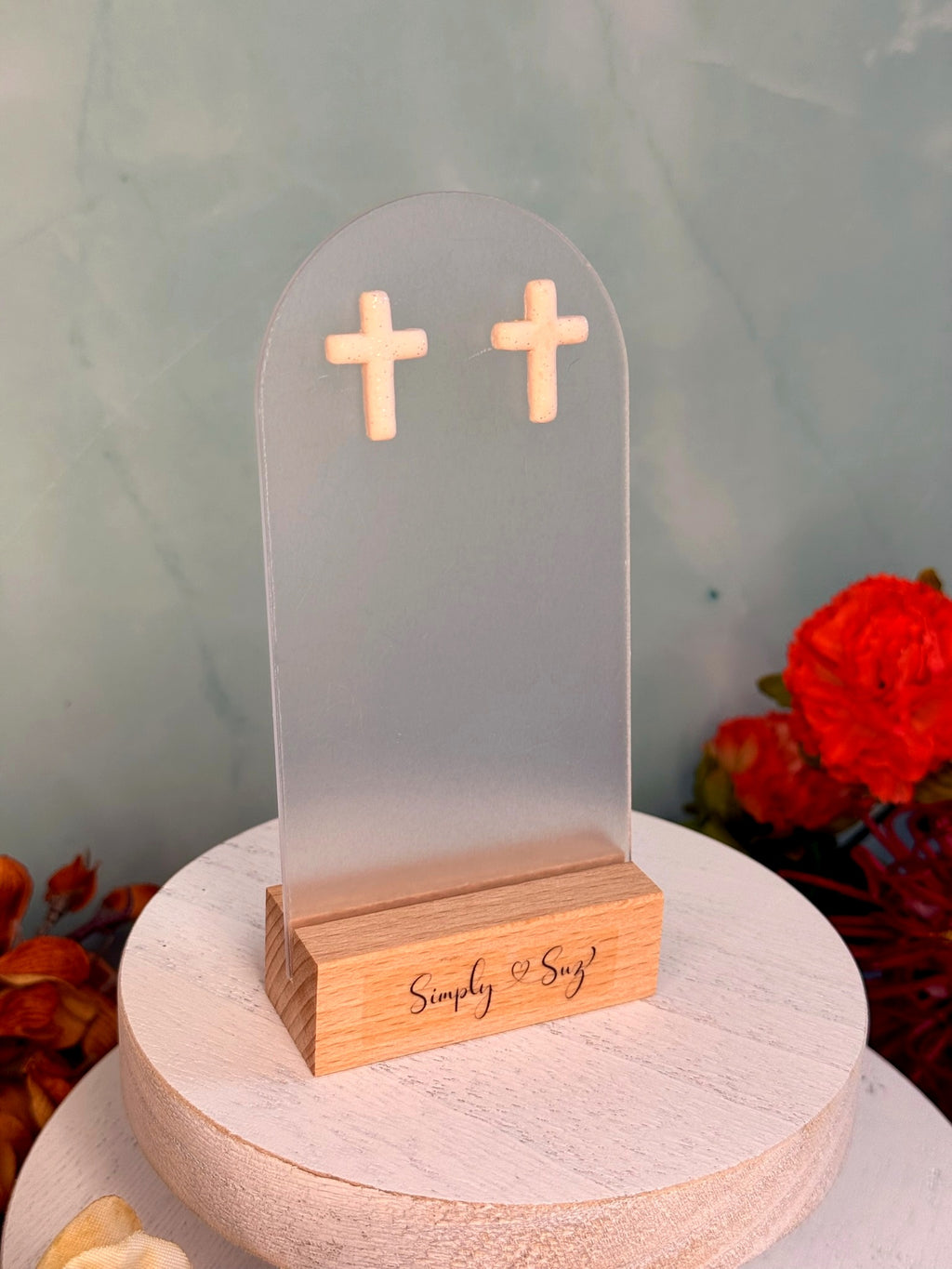 Glitter Cross — Petite
