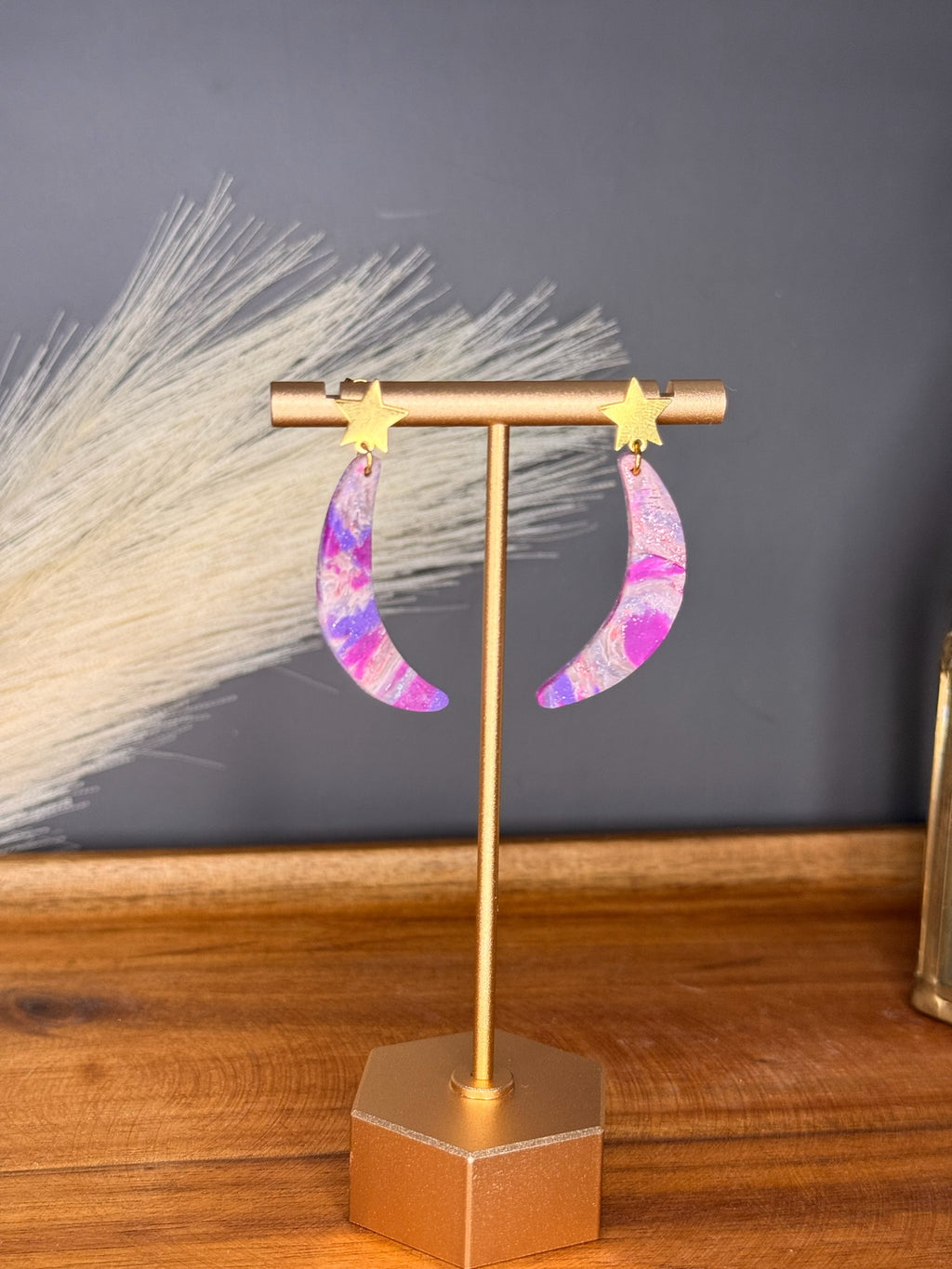 Nebula Crescent Dangles
