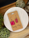 Fuchsia Storybook Dangles