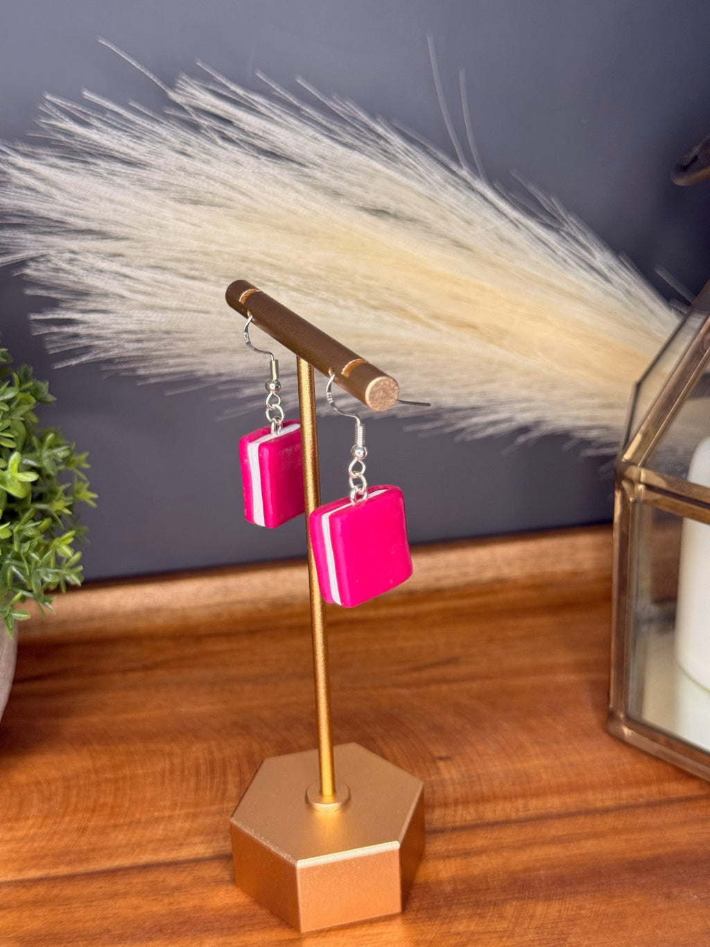 Fuchsia Storybook Dangles