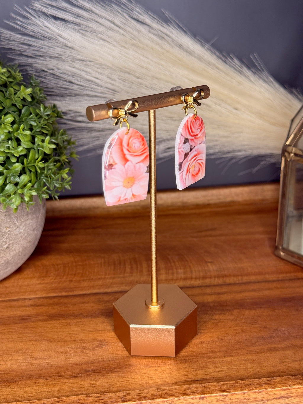 Peach Bouquet Arch Dangles