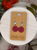 Mulberry Bloom Dangles