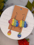 Painted Sky Raincloud Dangles