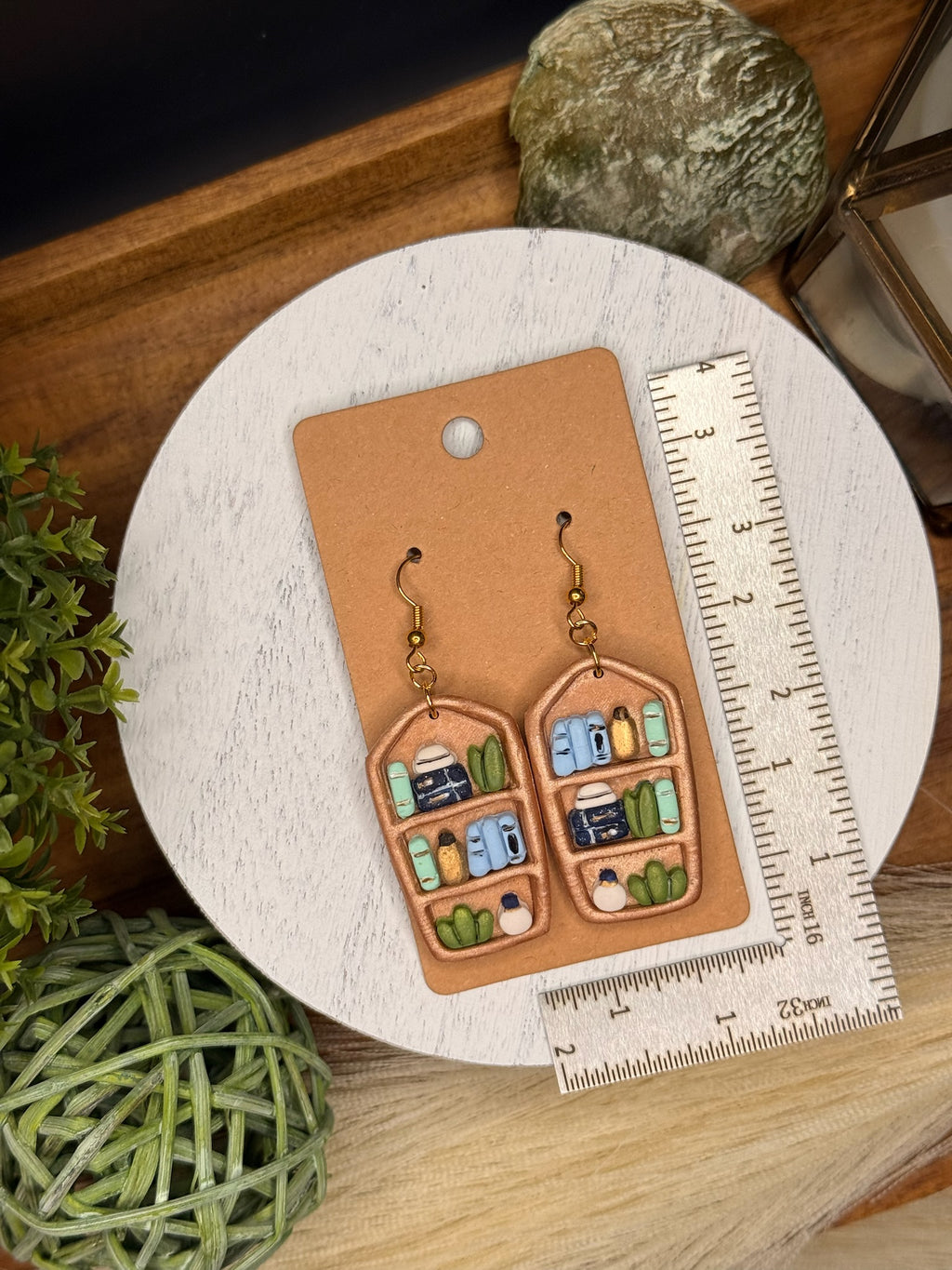 Cozy Bookshelf Dangles
