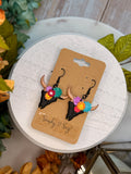 Longhorn Festival Crown Dangles