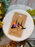 Longhorn Fiesta Crown Dangles