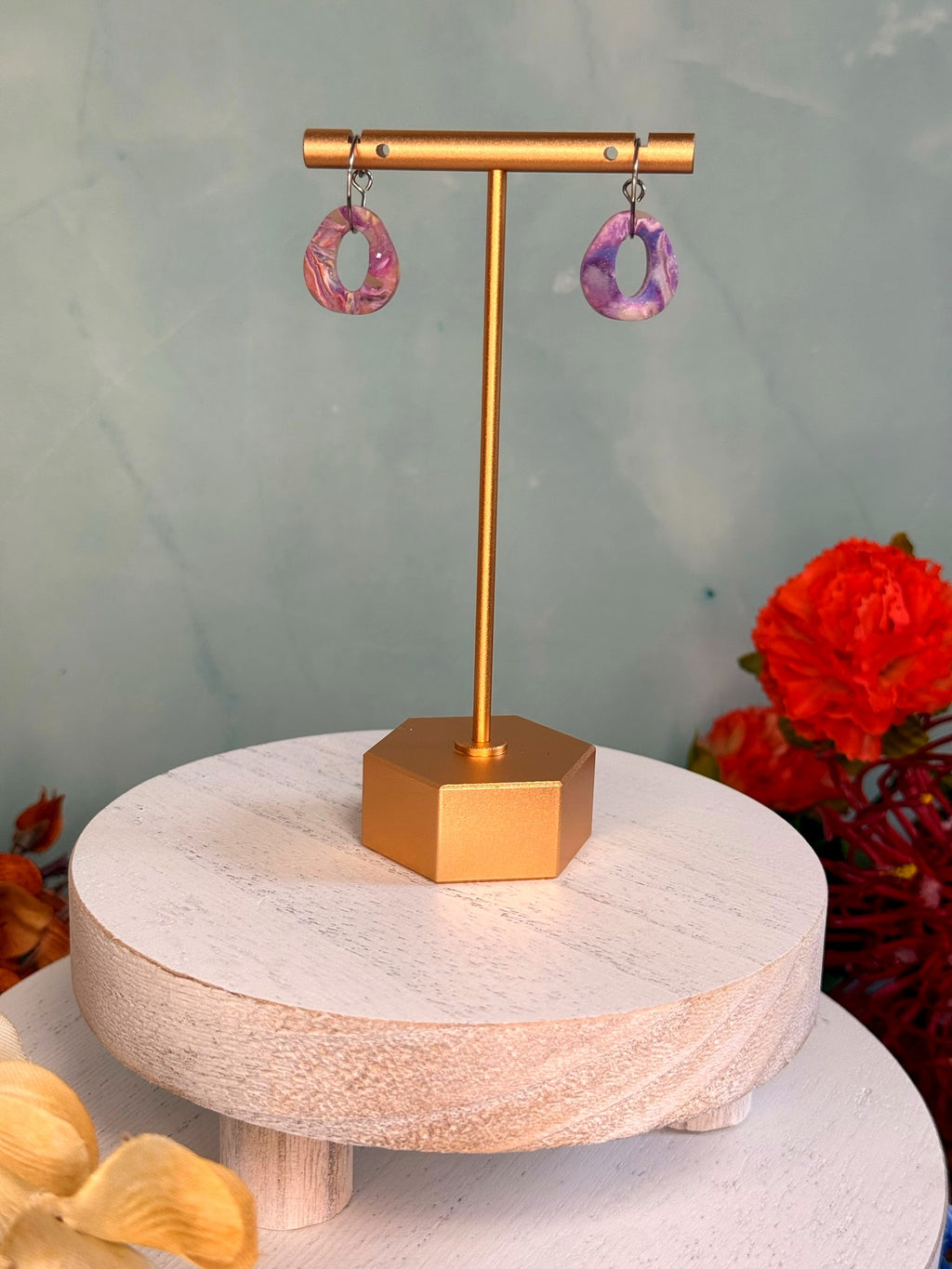 Wisteria Hoop Charms