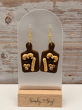 Bread Board Charcuterie Dangle Earrings