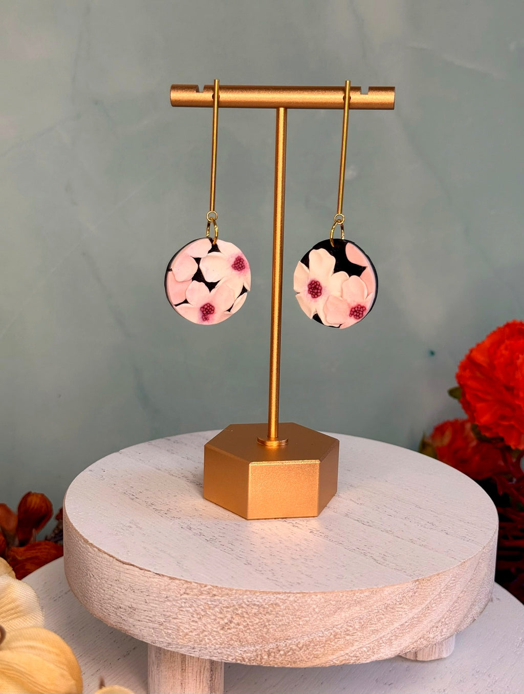 Cherry Blossom Swings — Gold Bar