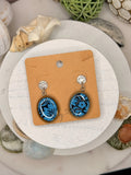 Delft Garden Oval Cameos