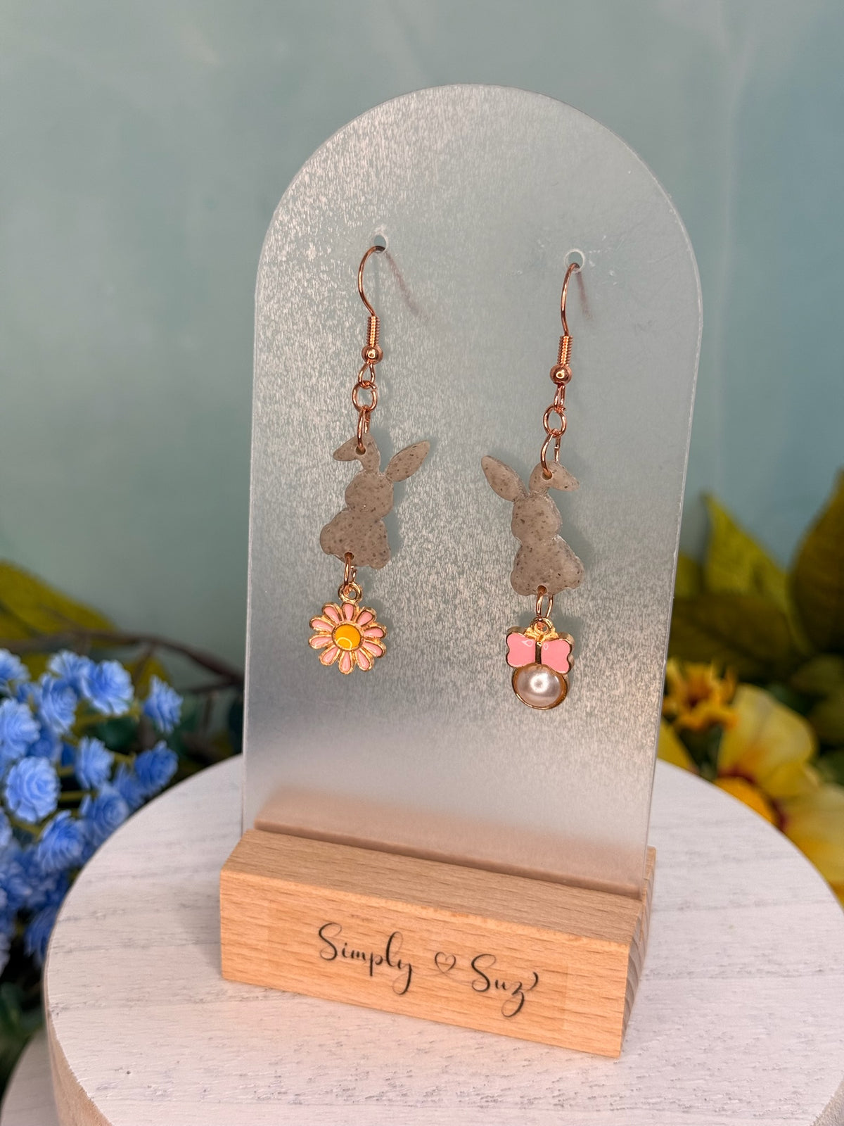 Cottontail Garden Mismatch Dangles