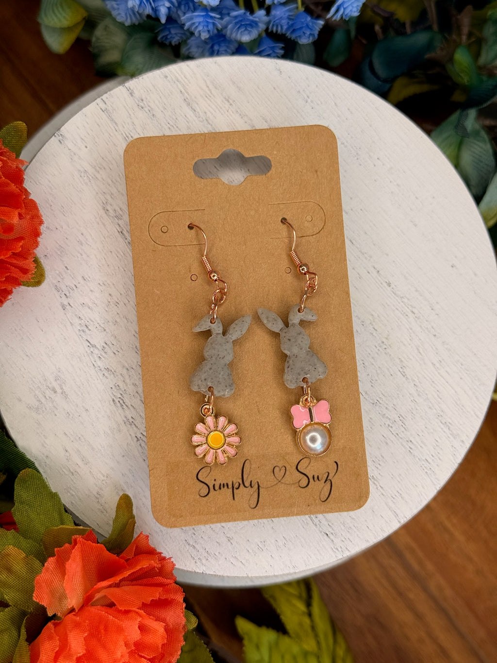 Cottontail Garden Mismatch Dangles