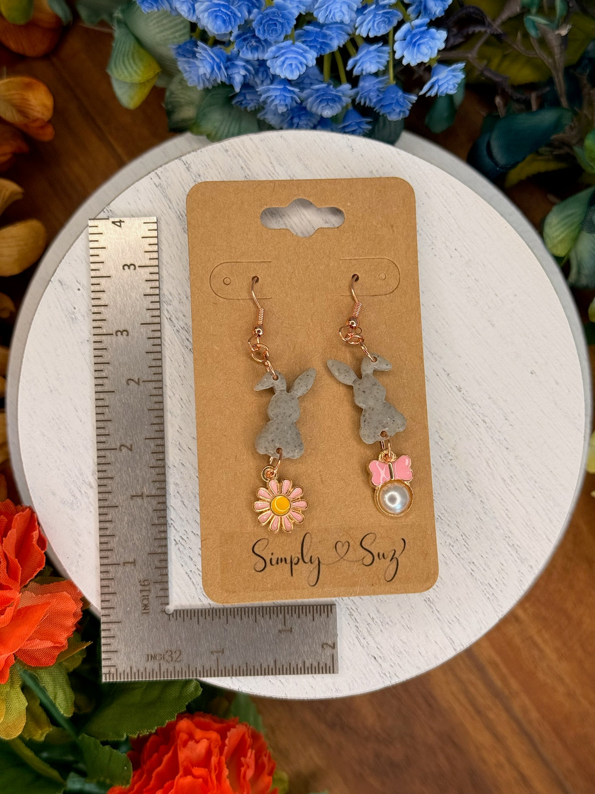 Cottontail Garden Mismatch Dangles