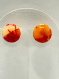 Amber Glow Studs