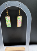 Pastel Rectangle Earrings