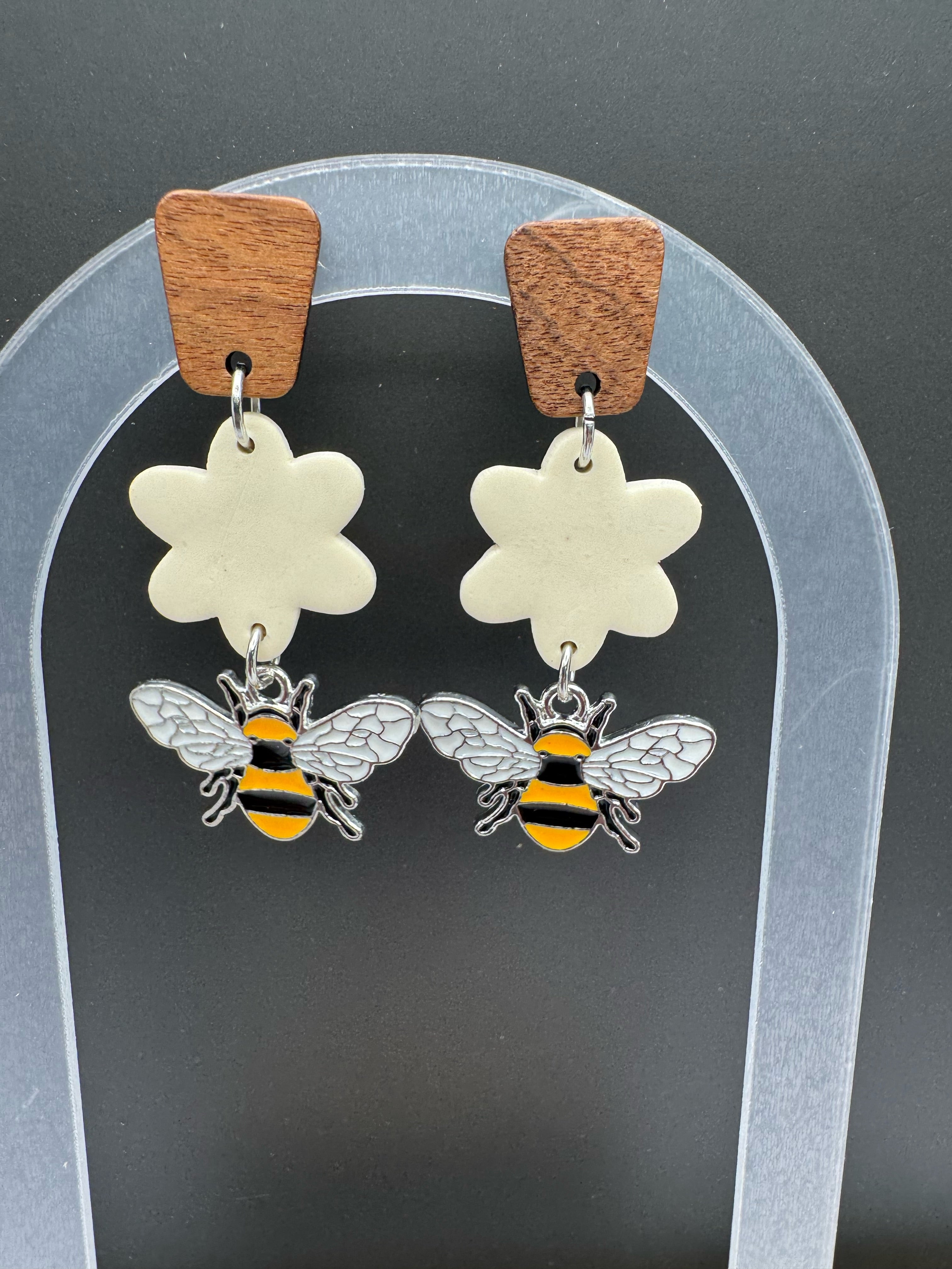Honey Blossom Drop Earrings