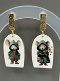Woodland Mouse Storybook Earrings