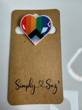 Pride Heart Pin