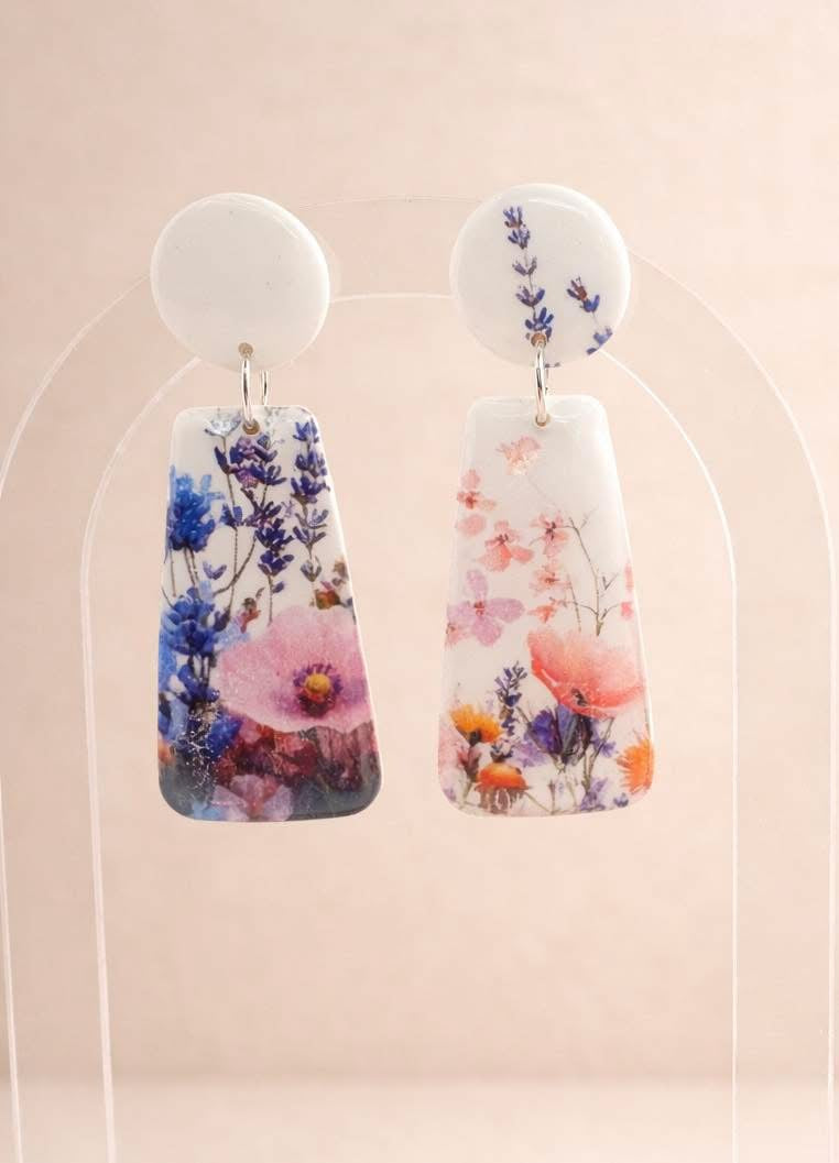 Wildflower Garden Dangle Earrings
