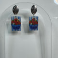 Berry Bowl Rectangle Earrings