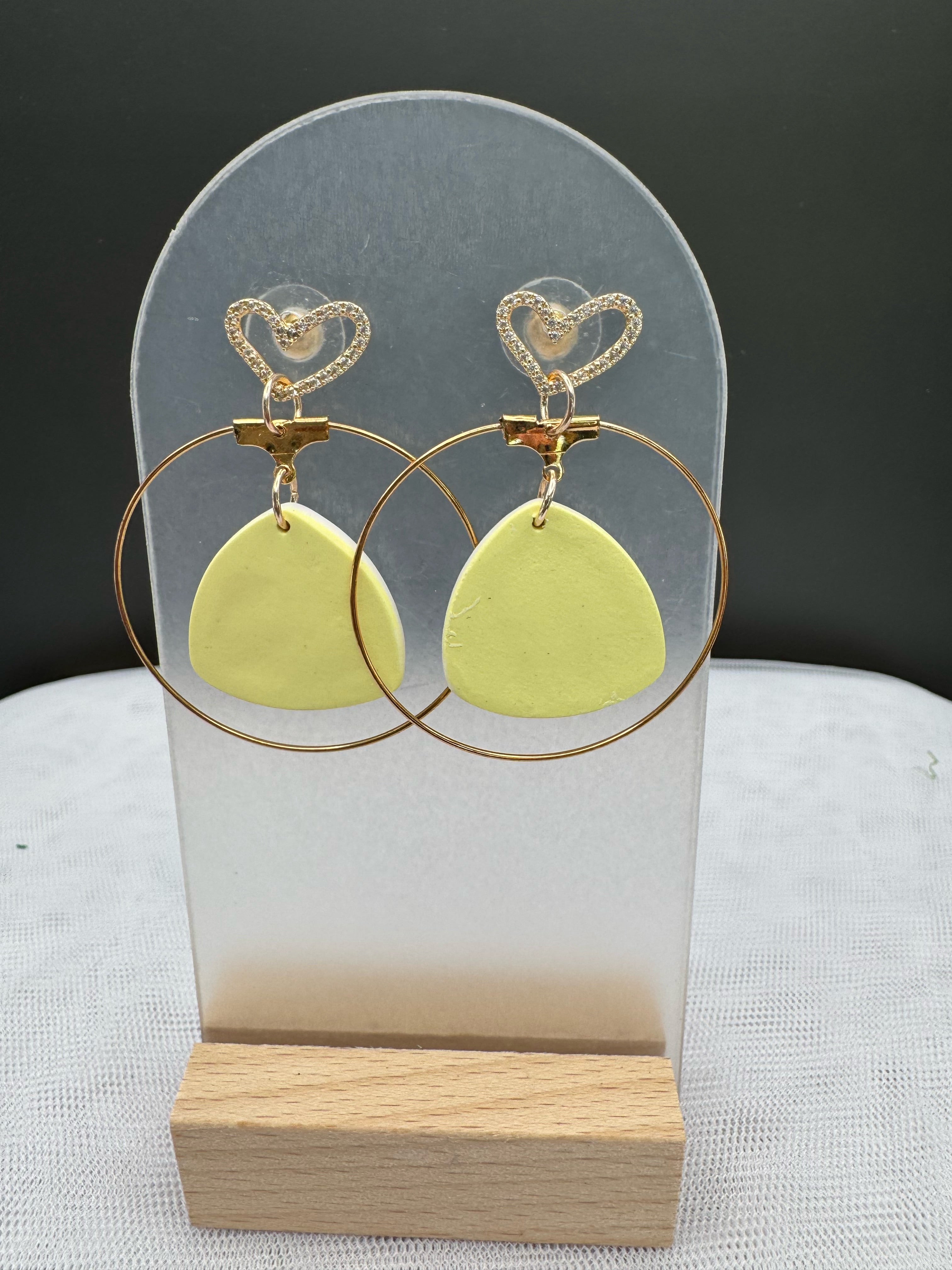 Golden Sunshine Teardrop Earrings