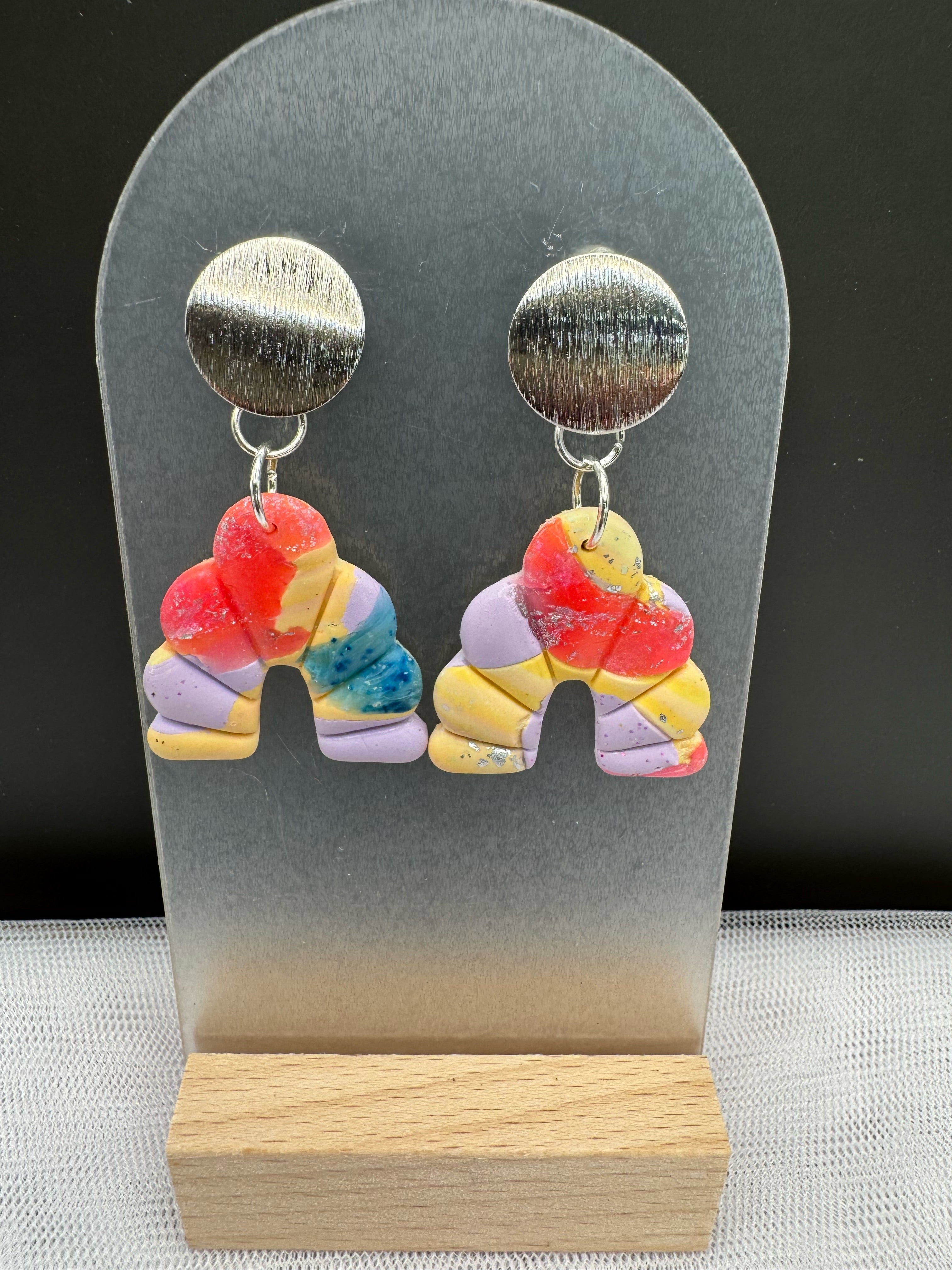 Colorburst Twist Earrings