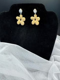 Sunlit Petal Bloom Dangle Earrings