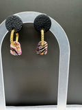 Twilight Marble Drop Earrings