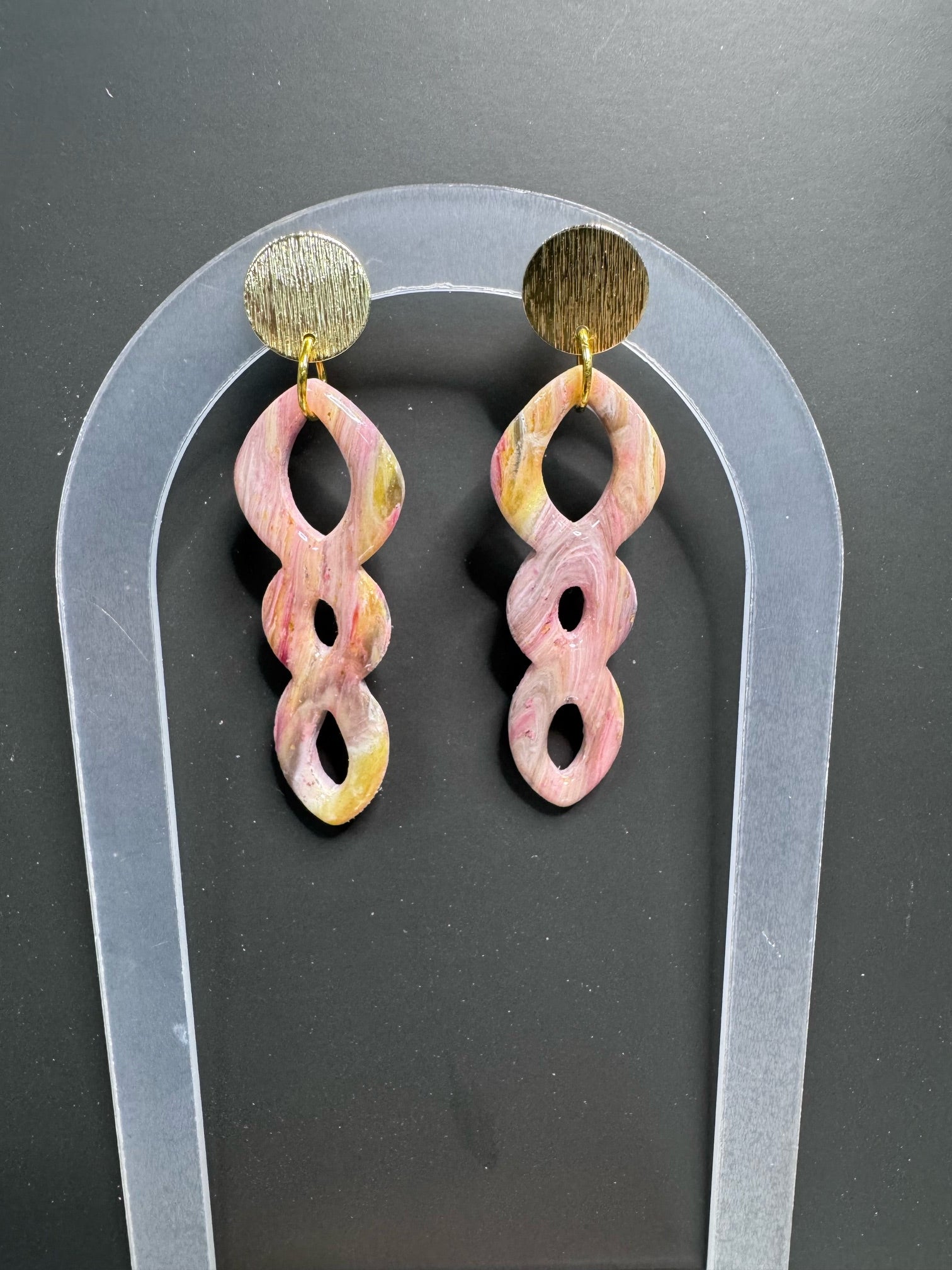Rosewater Loop Earrings