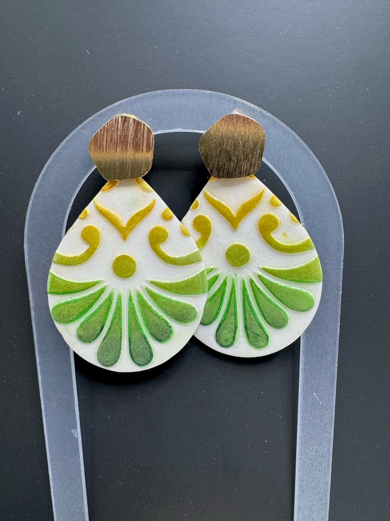 Golden Grove Drop Earrings